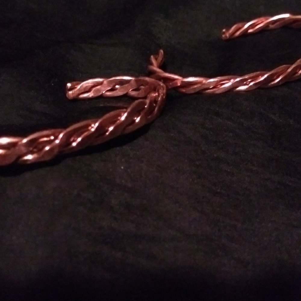 Handmade copper bracelets - Picture 3 of 6